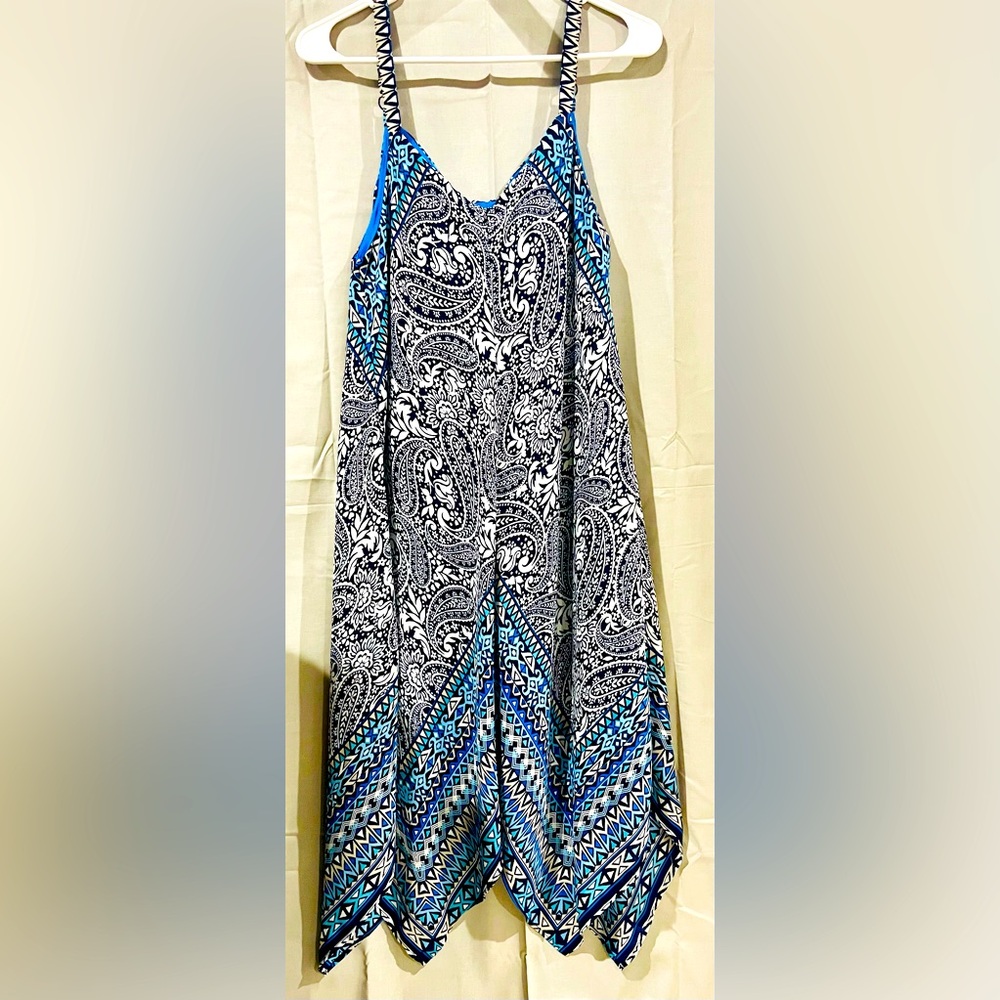 Women’s Cato Handkerchief Sundress w/ Attached Slip